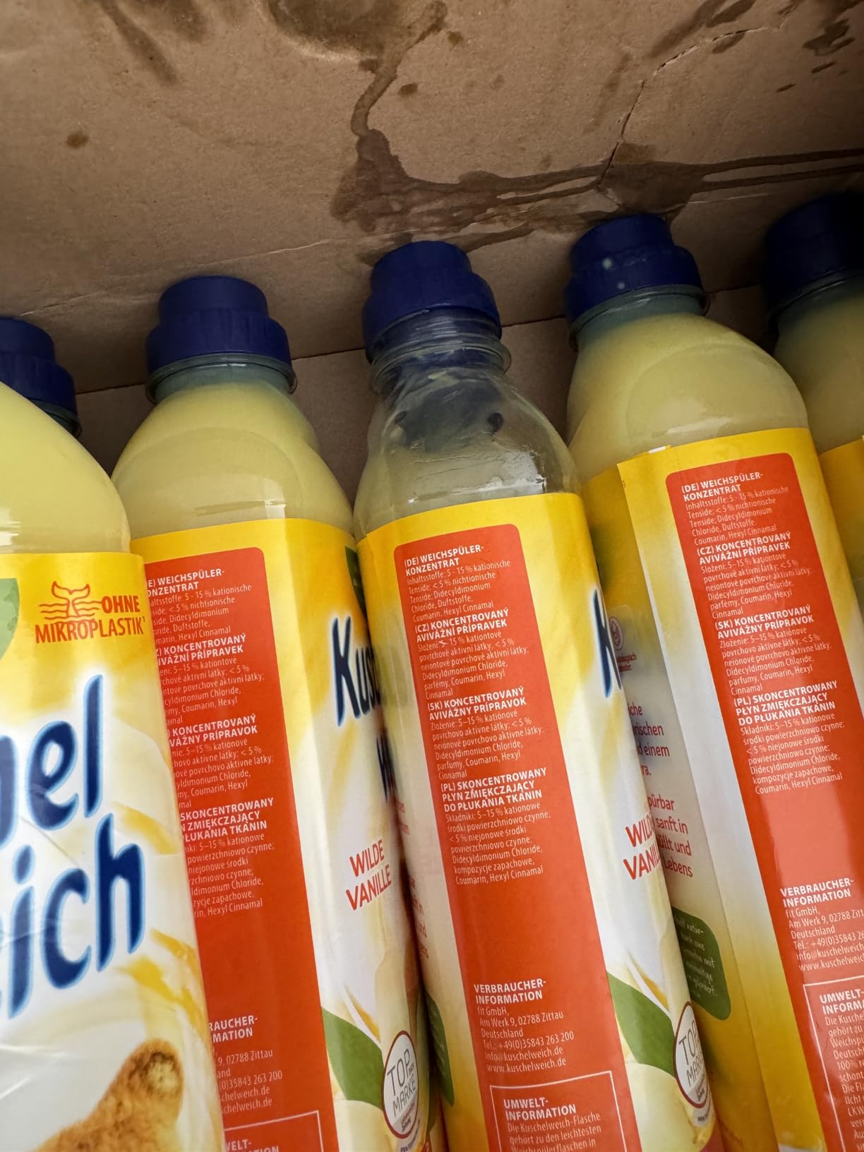 Guter Spüler, Duft verfliegt schnell