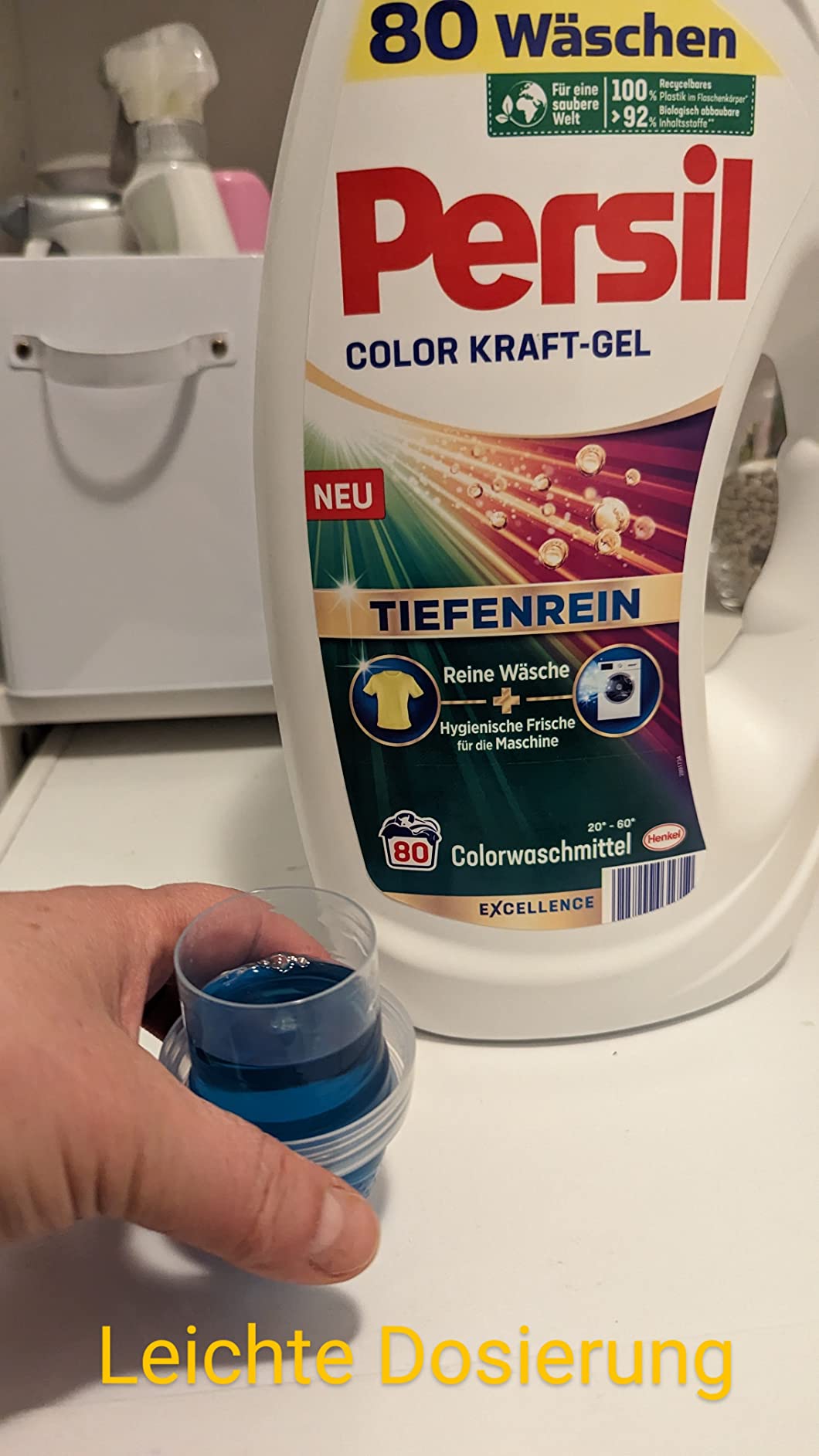 Gute Waschkraft