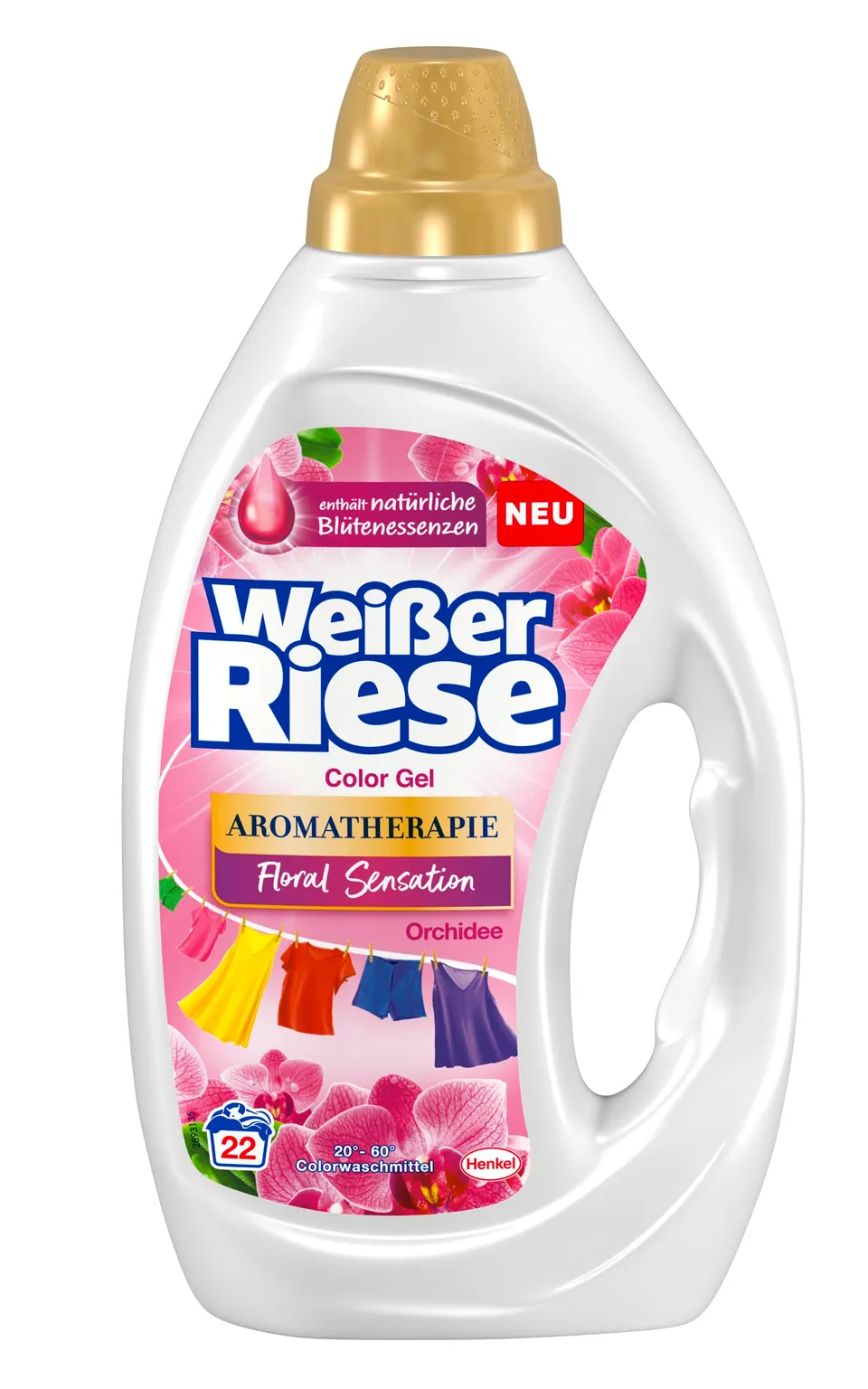 wei-er-riese-color-gel-colorwaschmittel-2x100-waschladungen image 1