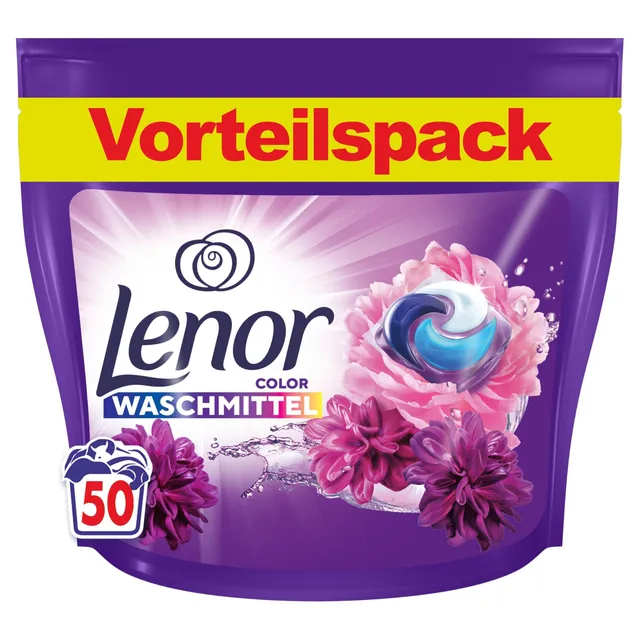 lenor-waschmittel-pods-bl-tentraum-colorwaschmittel-50-waschladungen image 1