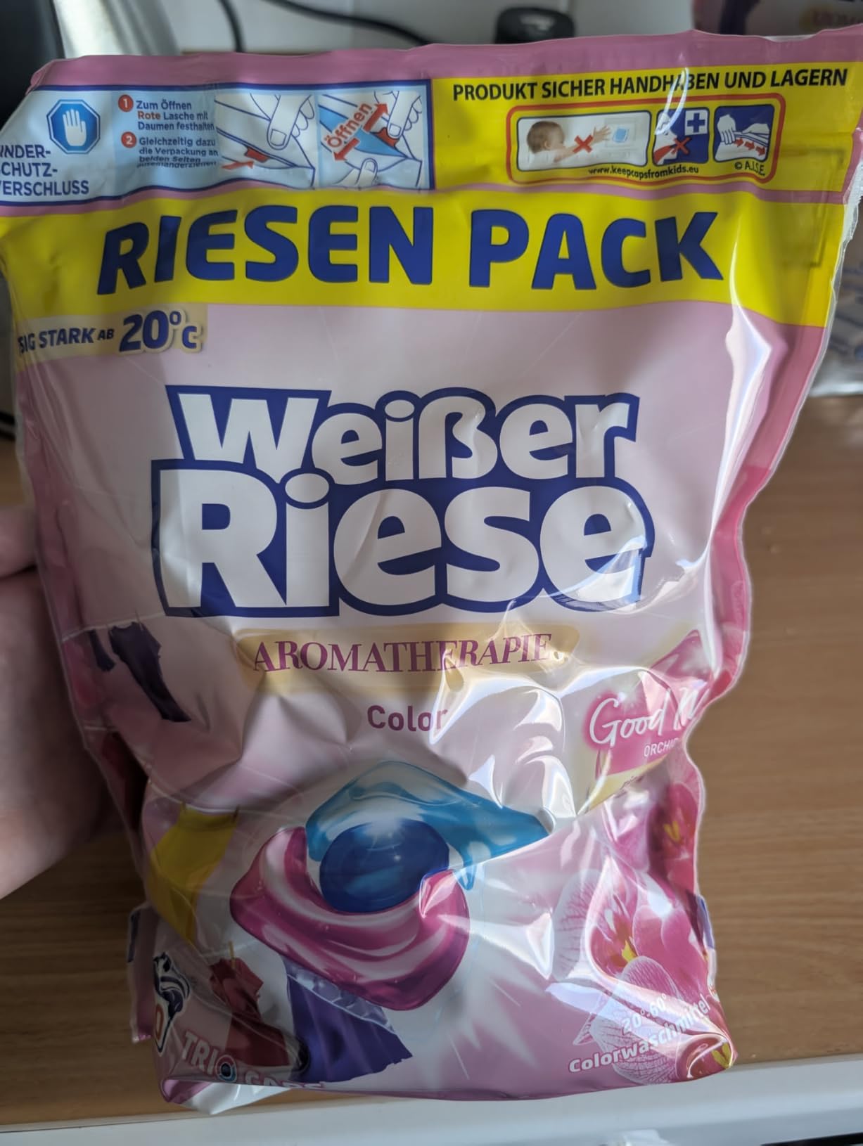 Okay für Buntes