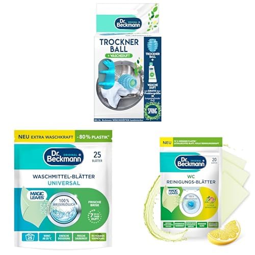 dr-beckmann-bundle-trocknerball-magic-leaves-universal-25-wc-bl-tter-20 image 1