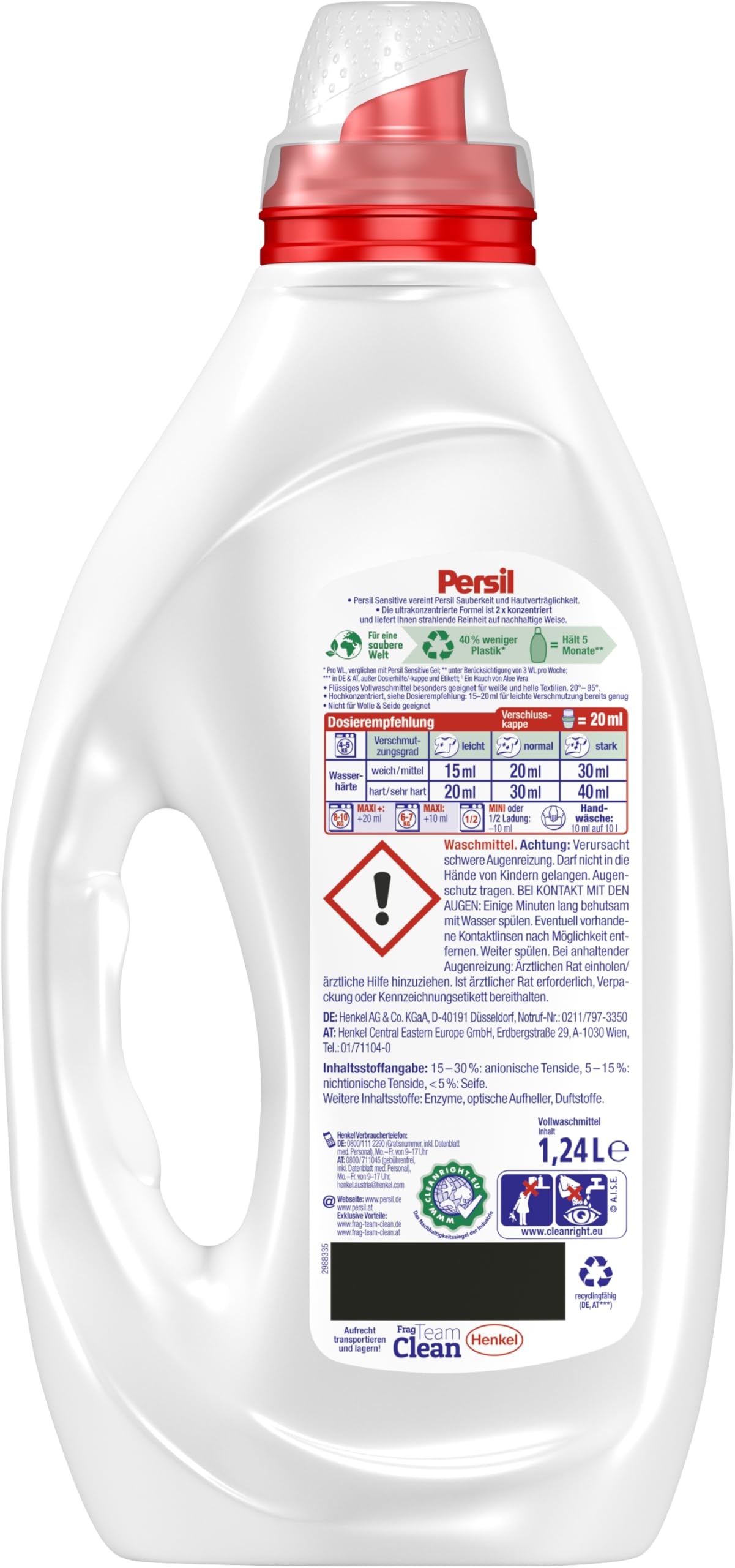 persil-sensitive-fl-ssigwaschmittel-ultra-konzentrat-124-waschladungen image 3