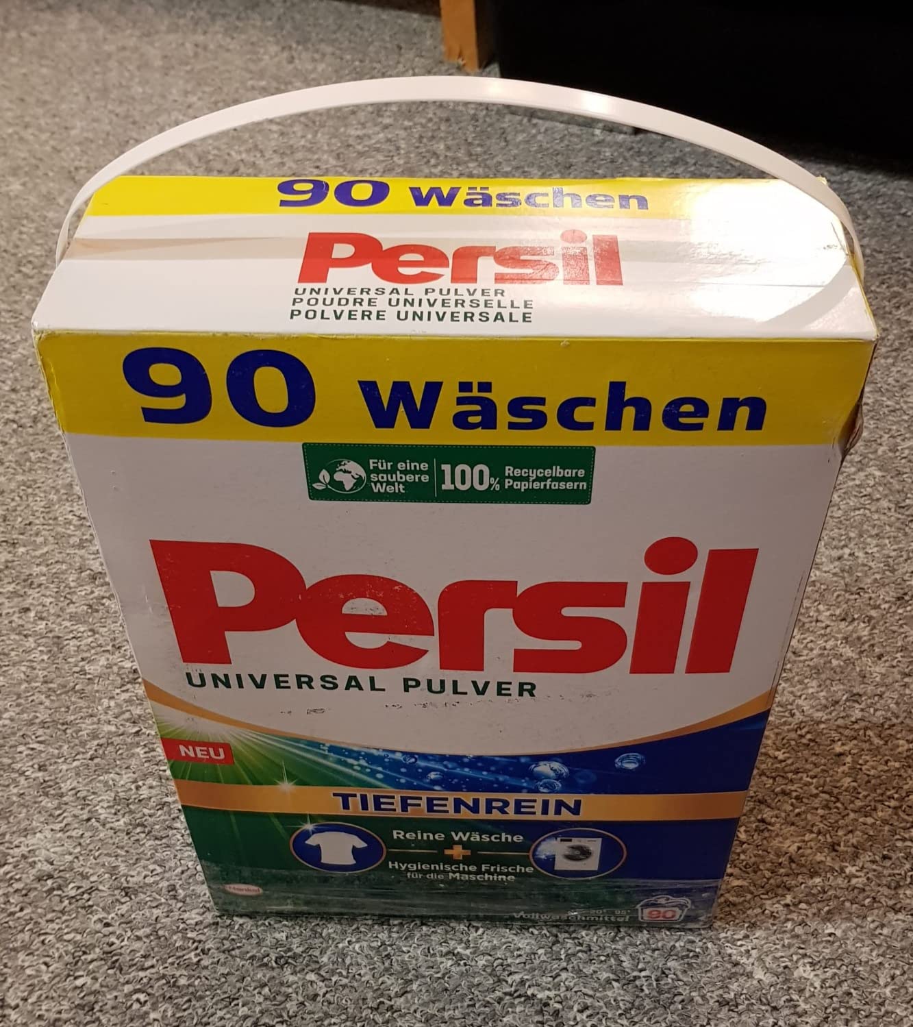 Gute Waschleistung, starker Duft