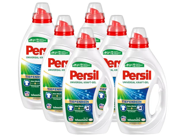 persil-universal-kraft-gel-6x20-waschladungen-120-w-schen-fl-ssigwaschmittel image 1