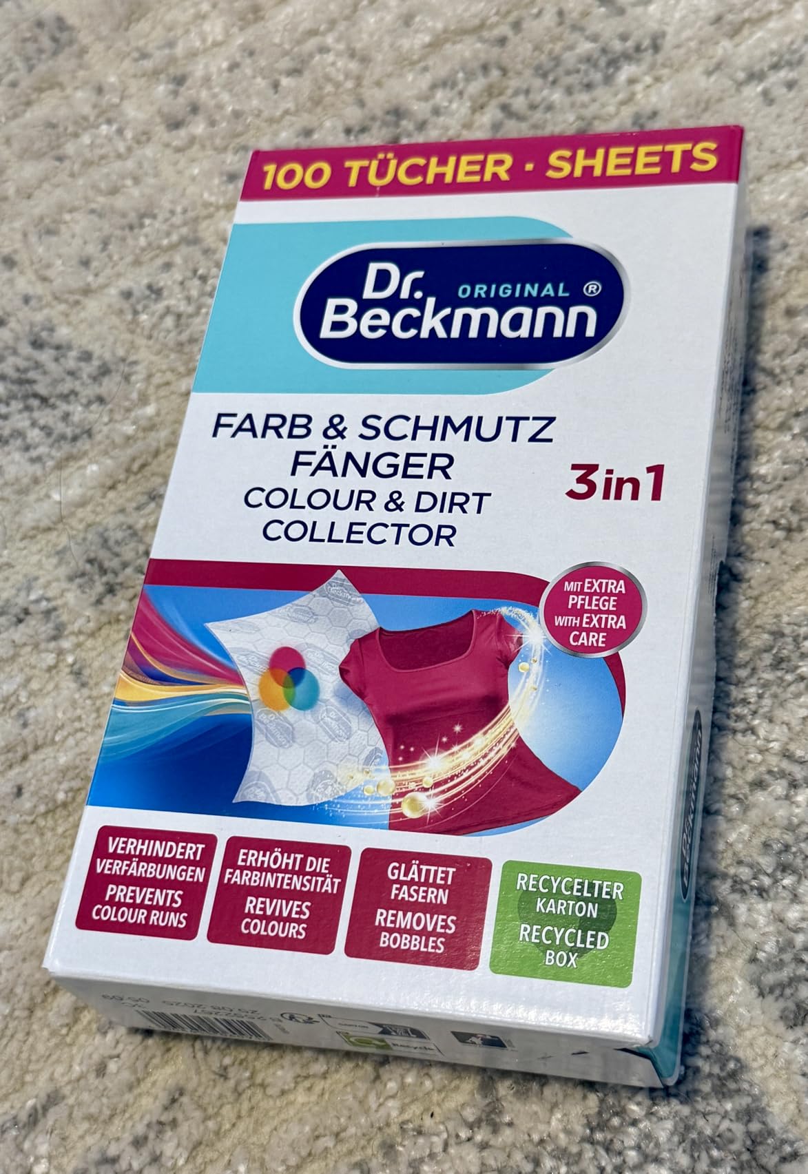 Riesenpackung, hält ewig