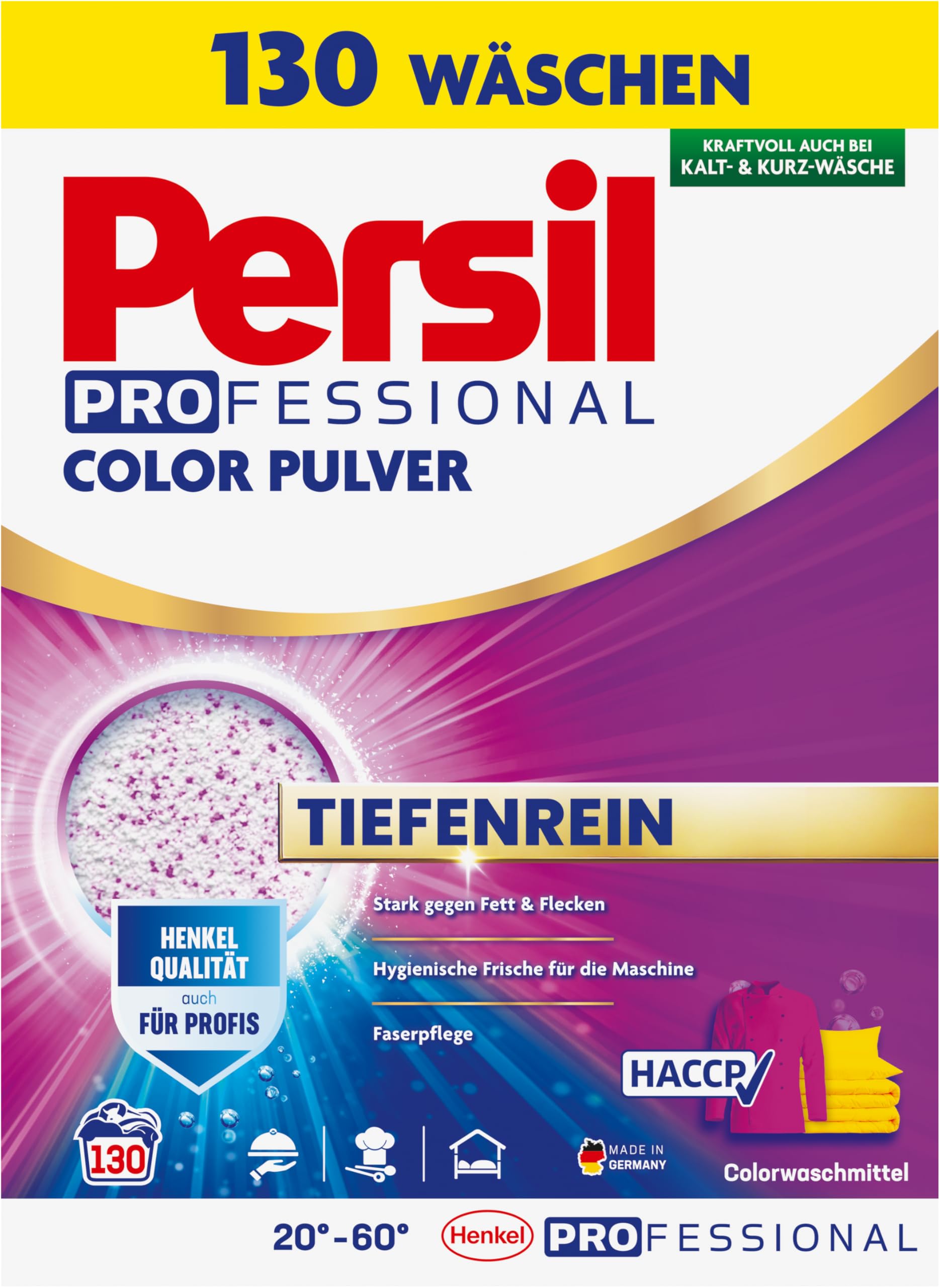 persil-professional-color-pulver-tiefenrein-130-waschladungen-colorwaschmittel image 2
