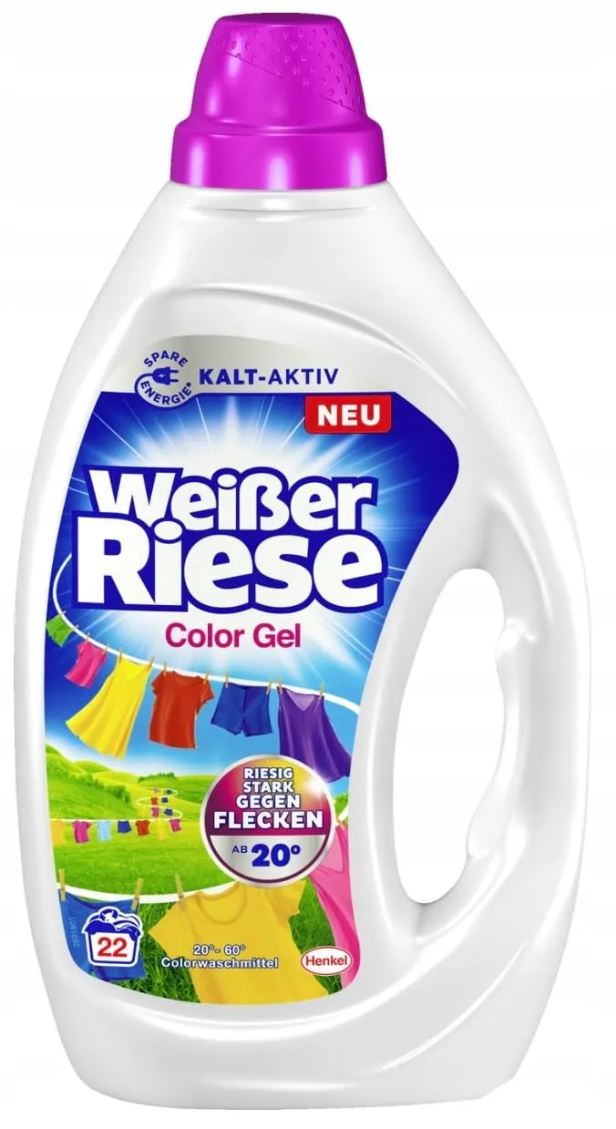 wei-er-riese-color-gel-22-waschladungen-kalt-aktiv image 1