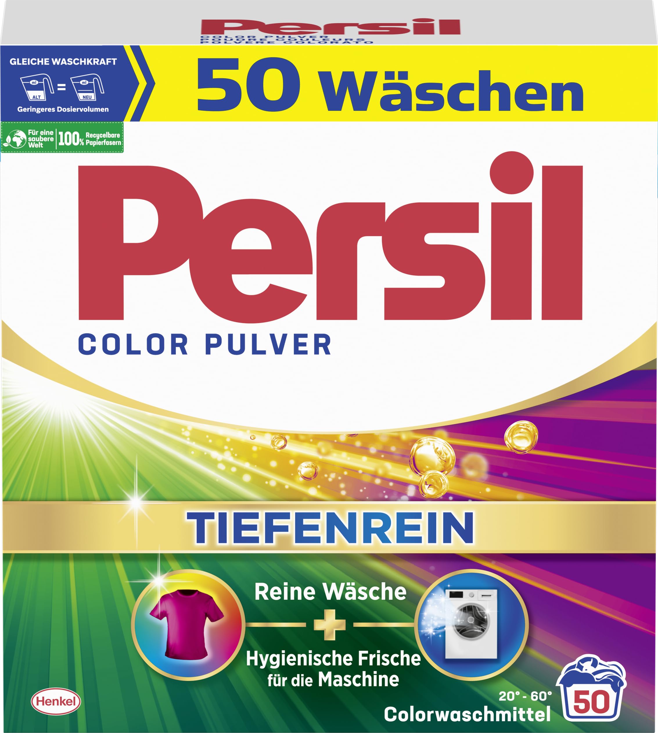 persil-color-pulver-tiefenrein-waschmittel-50-waschladungen image 2