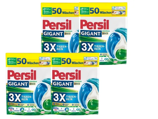 persil-gigant-discs-universal-vollwaschmittel-4er-set image 1